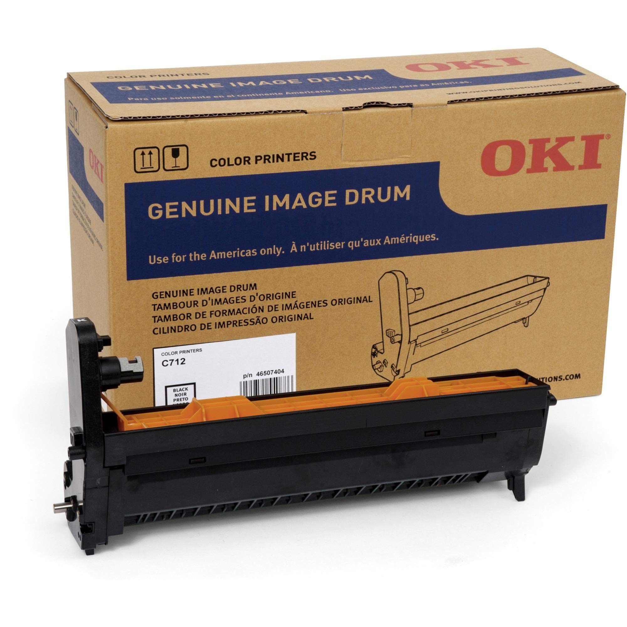 Amazon | OKI - Black - drum kit - for C712dn, 712n | Oki Data